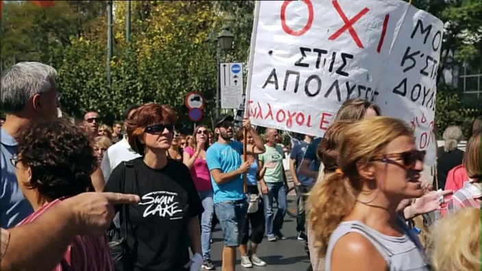Documentaire La Grèce, crise et châtiments