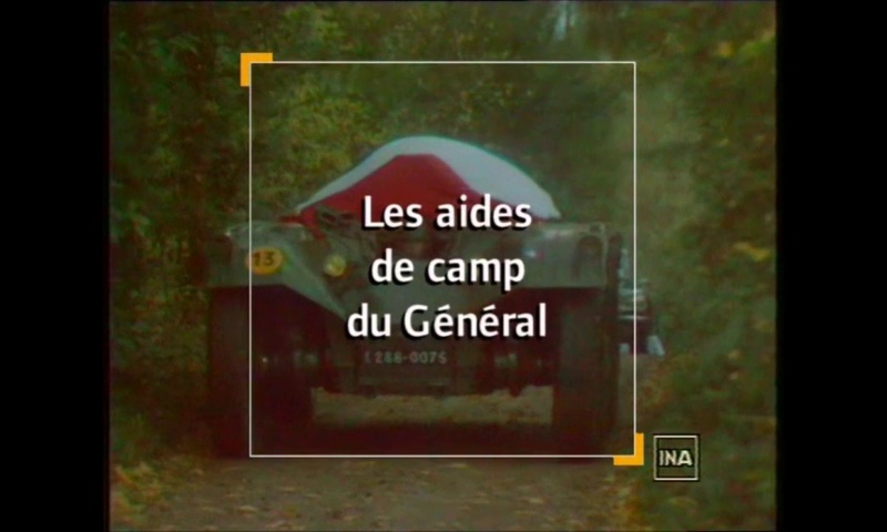 Documentaire Les aides de camp du Général de Gaulle