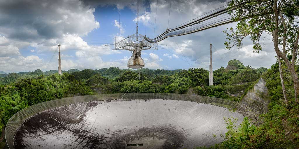 Documentaire Entre Terre et Ciel – Arecibo, un télescope dans la jungle