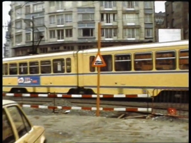 Documentaire Trams en Belgique, dans les années 80s