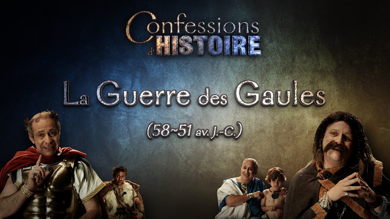 Documentaire Confessions d’Histoire – La Guerre des Gaules, Vercingétorix & Jules César