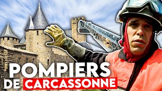 Documentaire Pompiers de Carcassonne : la cité médiévale s’embrase