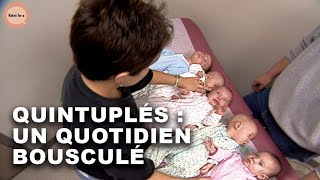 J'ai accouché de quintuplés