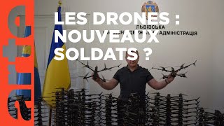 Documentaire Drones en Ukraine: rouages essentiels de la guerre ?