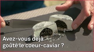 Documentaire Fromage de chèvre + caviar = cœur-caviar !