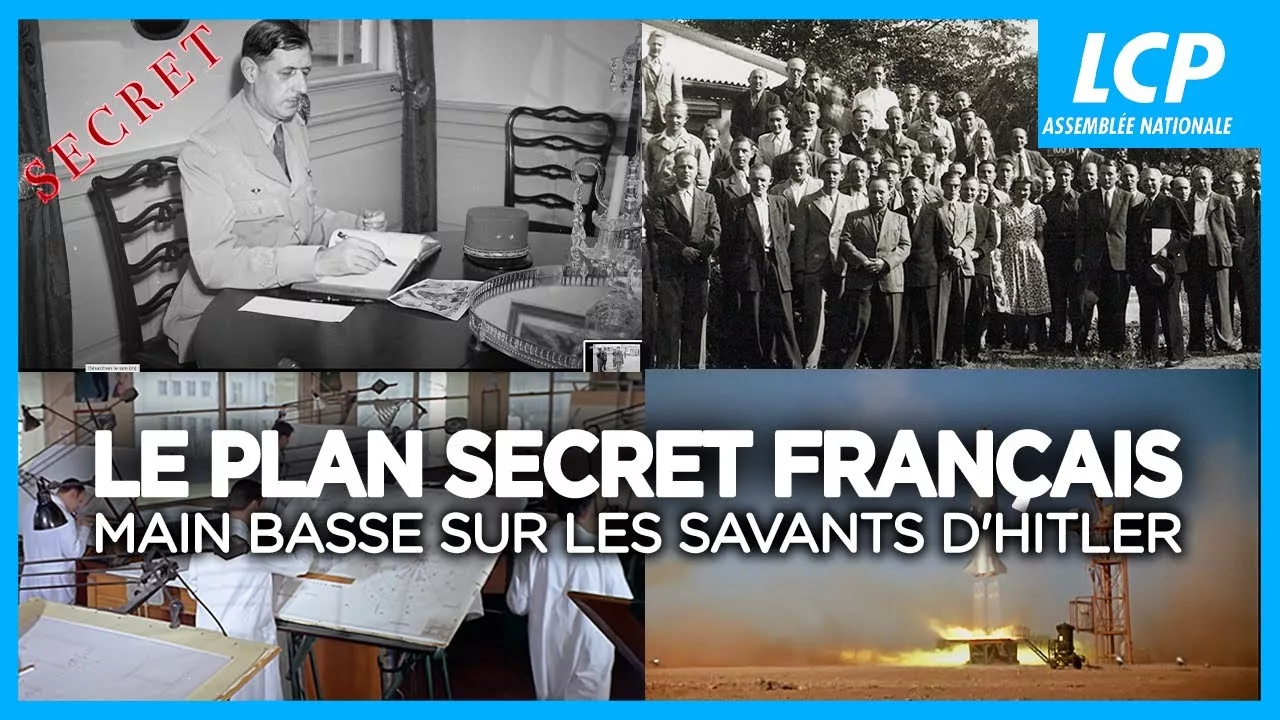 Main basse sur les savants d'Hitler, le plan secret français