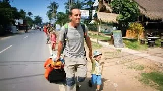 Documentaire Jeremy et Sophie traversent l’Asie en autostop avec leur 3 enfants
