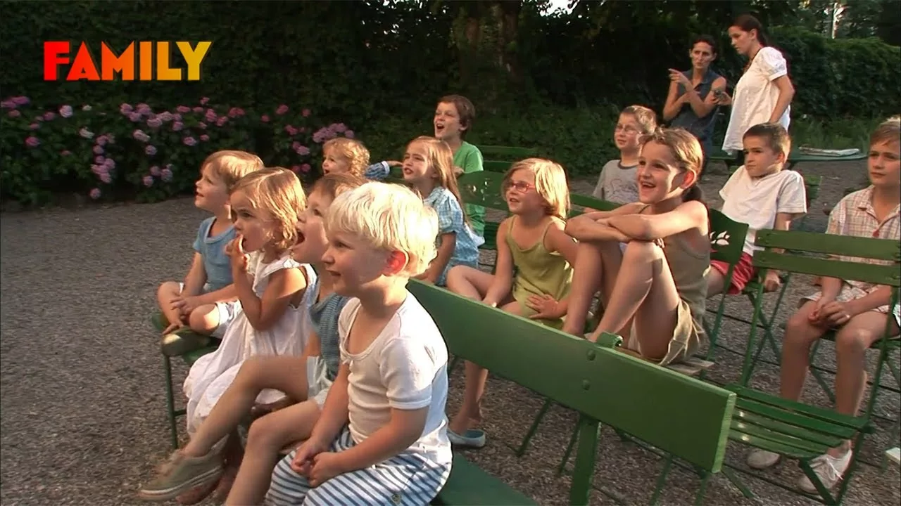 Documentaire Une journée mouvementée avec 16 petits-enfants