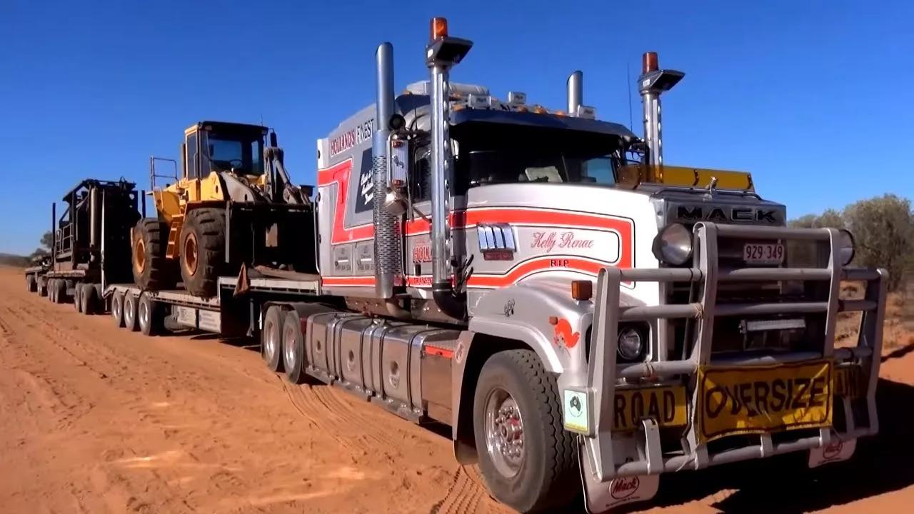 Documentaire En Australie, les camions sont 4 fois plus longs qu’en Europe
