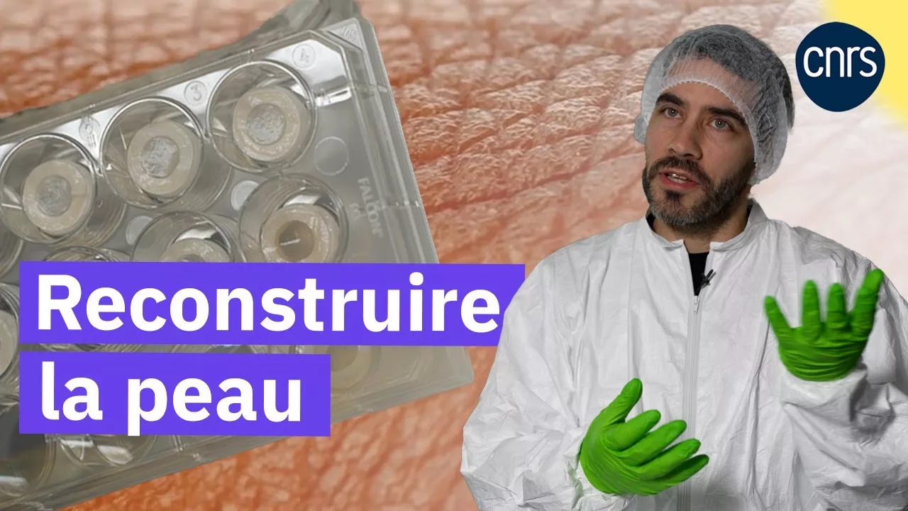 Une peau de labo