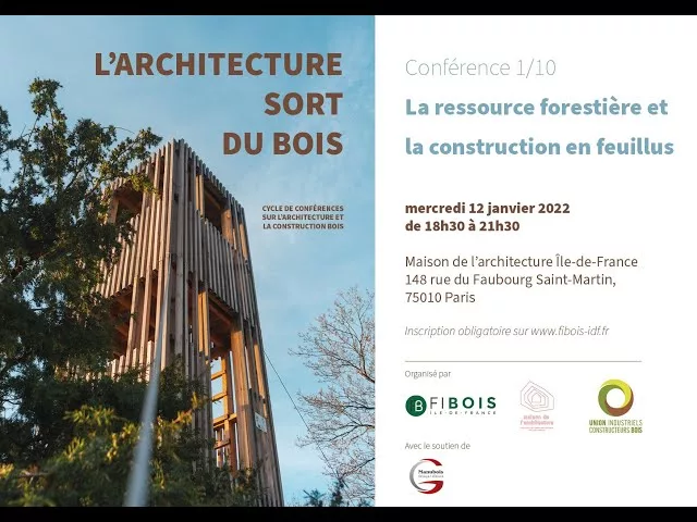 Documentaire La ressource forestière et la construction en bois feuillus