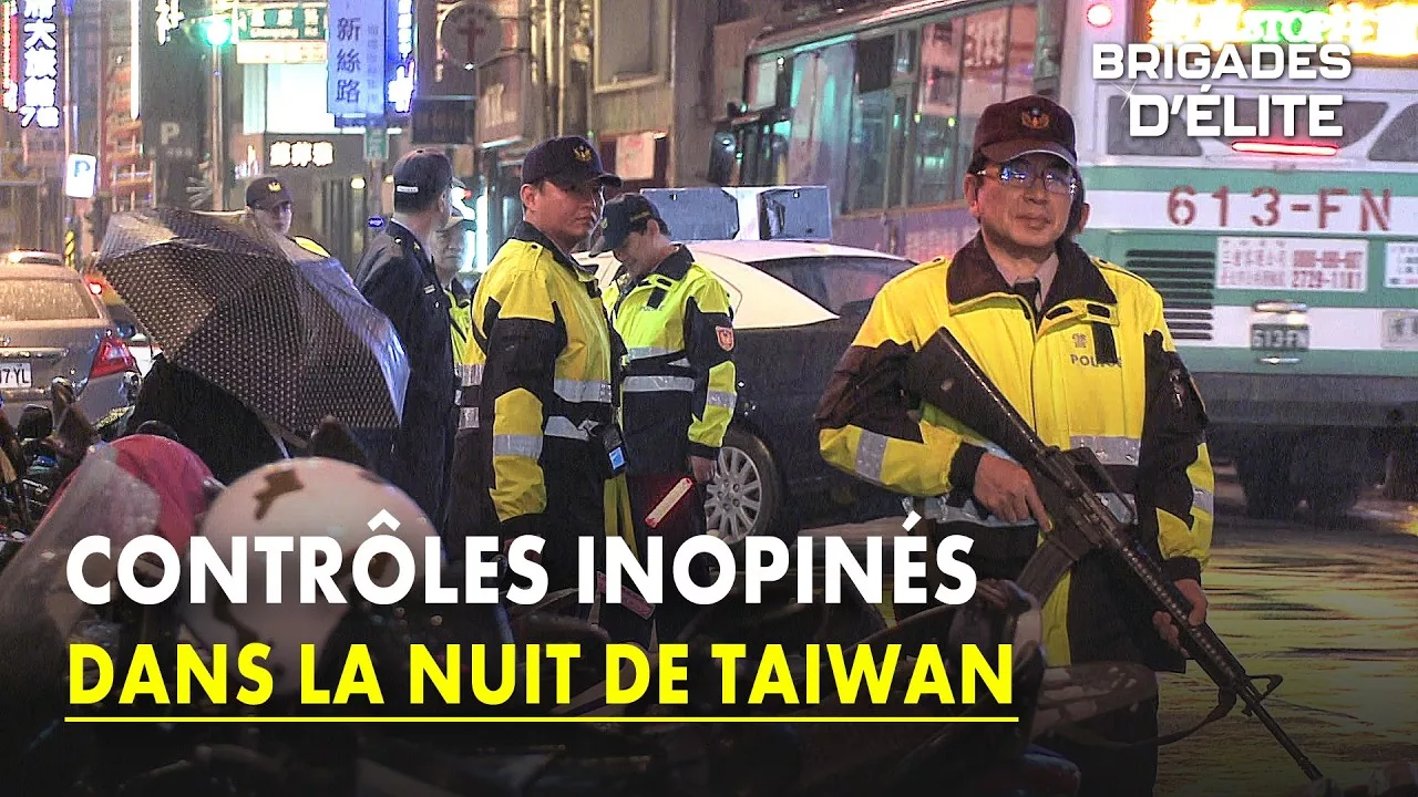 La police de Taiwan, des passionnés sur tous les fronts