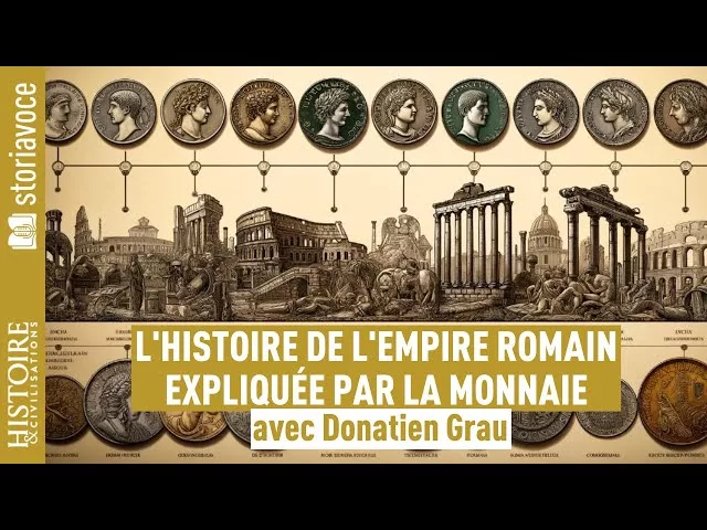 L'histoire de l'empire Romain expliquée par la monnaie