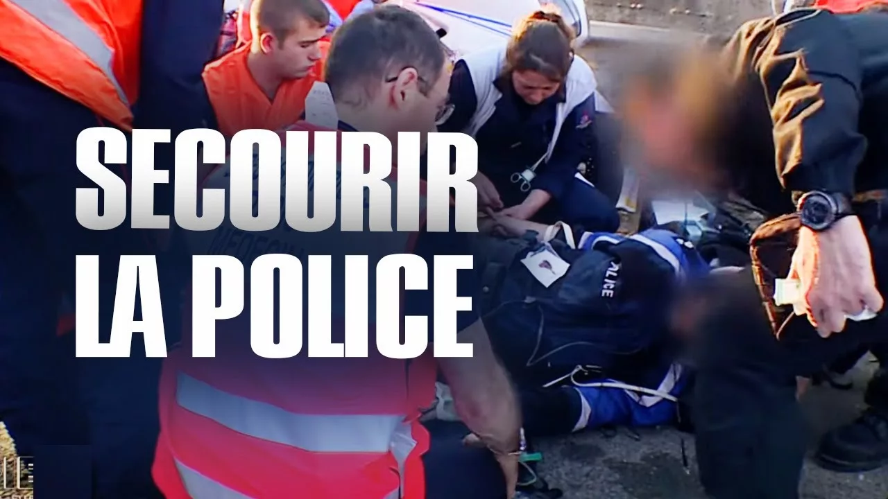 Documentaire Quand les pompiers secourent la police : Pompiers, leur vie en direct