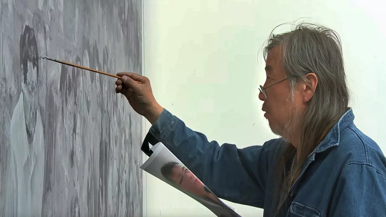 Yan Pei Ming: coulisses d'une création