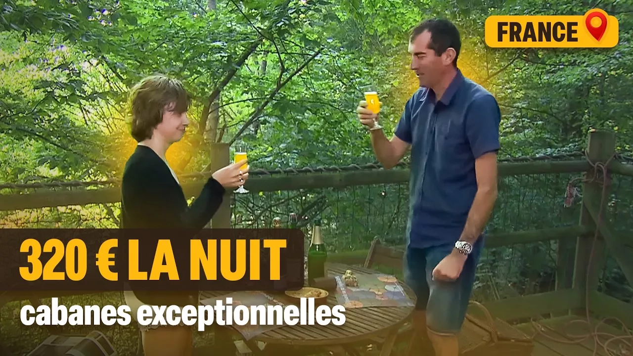 Ces Français s'offrent une nuit romantique perchés dans les arbres