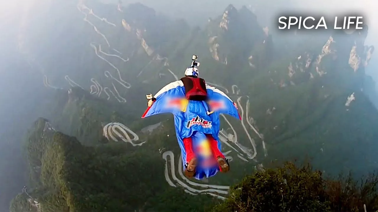 Championnat Wingsuit :  ils prennent tous les risques !