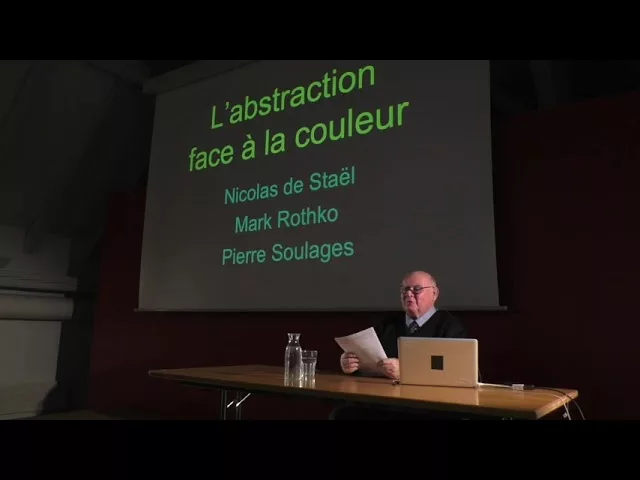 L'abstraction face à la couleur. De Staël, Rothko, Soulages