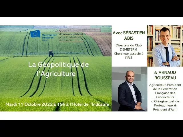 La géopolitique de l'agriculture