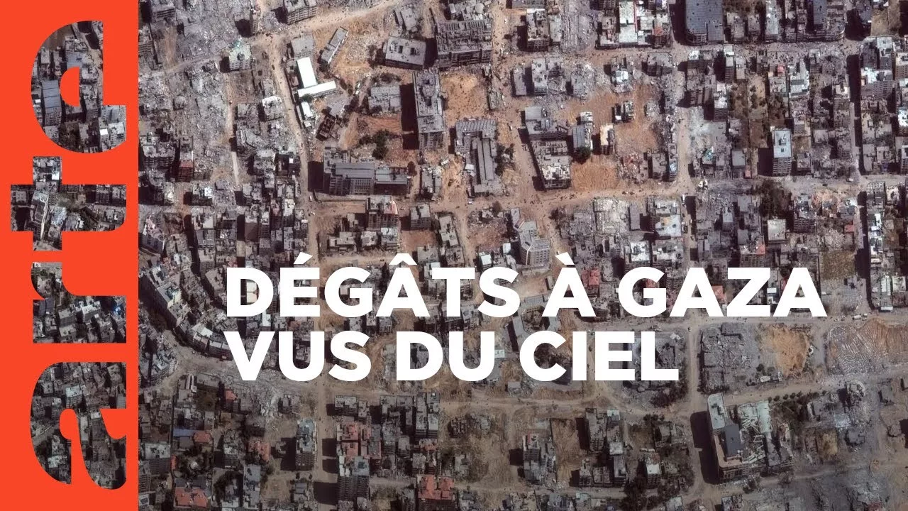 Gaza : un an de destructions vues par images satellite