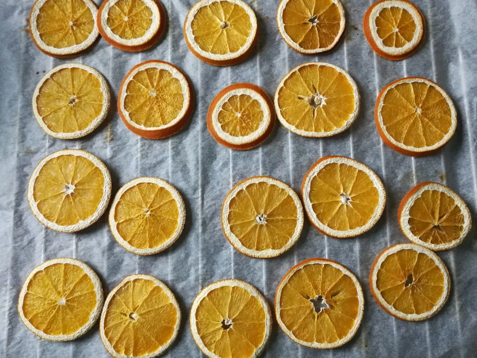 Comment faire des oranges séchées ?