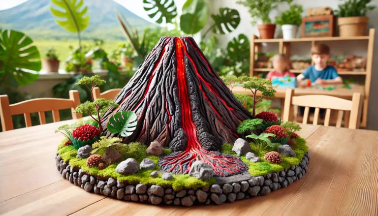 Article | Comment faire une maquette de volcan ?