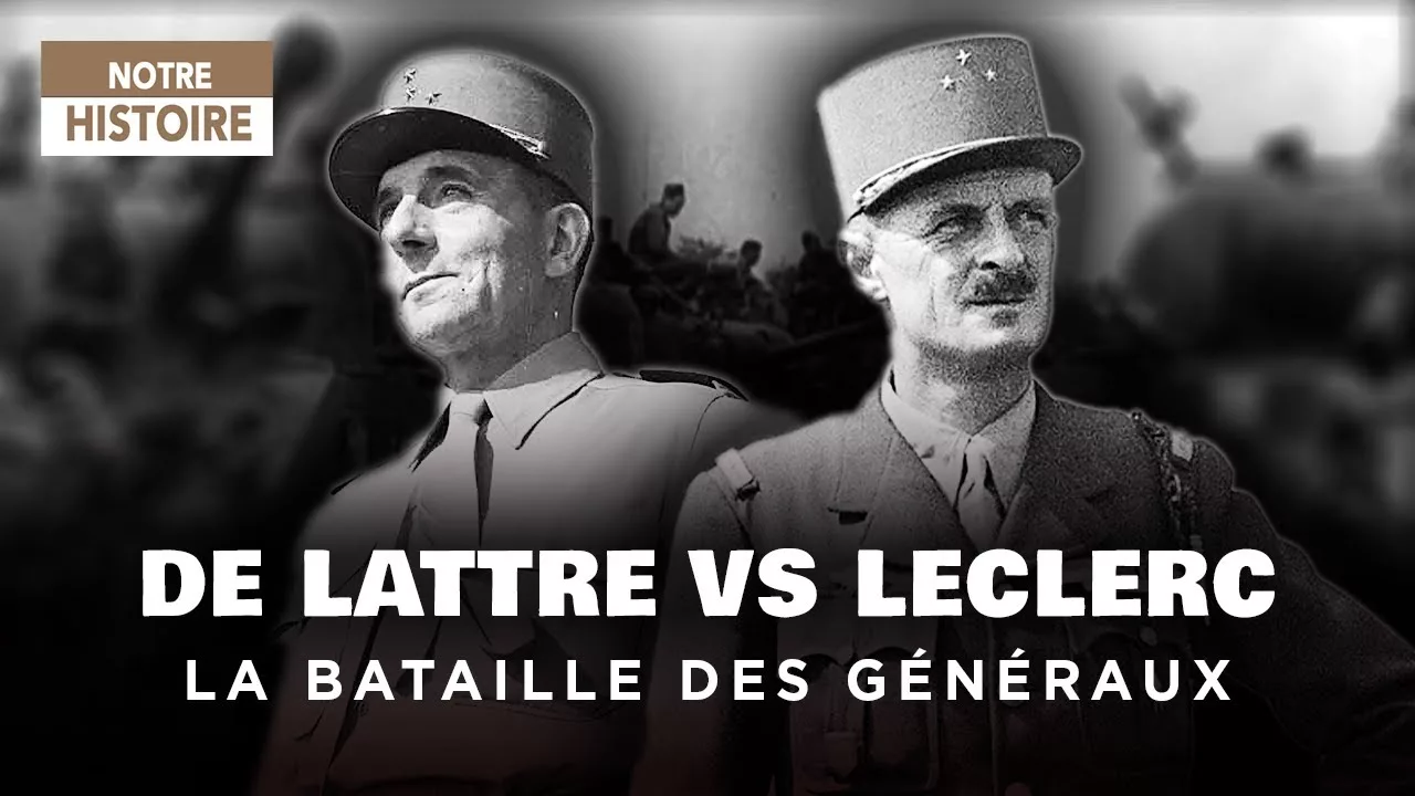 De Lattre vs Leclerc : deux généraux rivaux pour la libération de la France