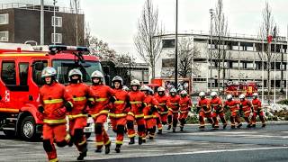 Entraînement sous haute tension : les futurs pompiers de Paris