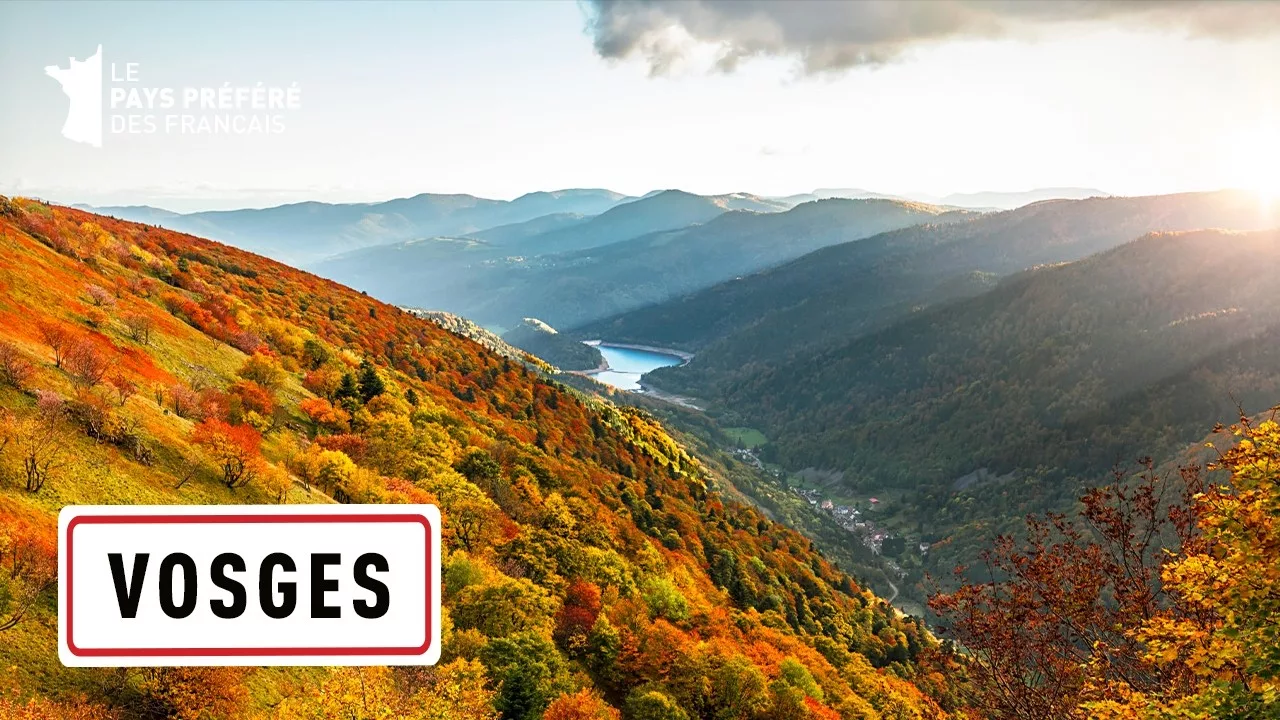 Les Vosges : cimes et vallées verdoyantes