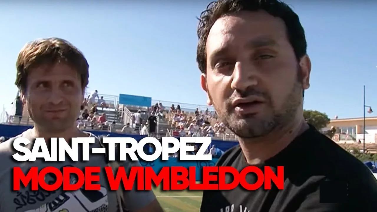 Saint-Tropez en mode Wimbledon : quand le port devient un terrain de tennis légendaire