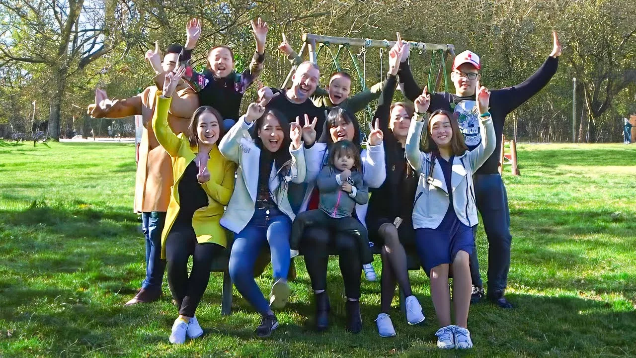 Vivre avec neuf enfants, un marathon permanent !