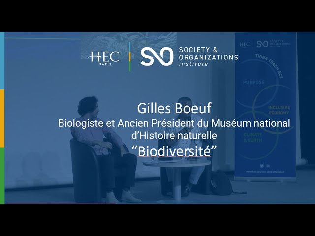 La biodiversité : quelle urgence et quelles solutions