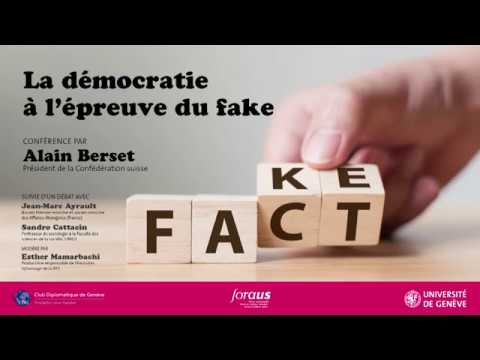 La démocratie à l'épreuve du fake