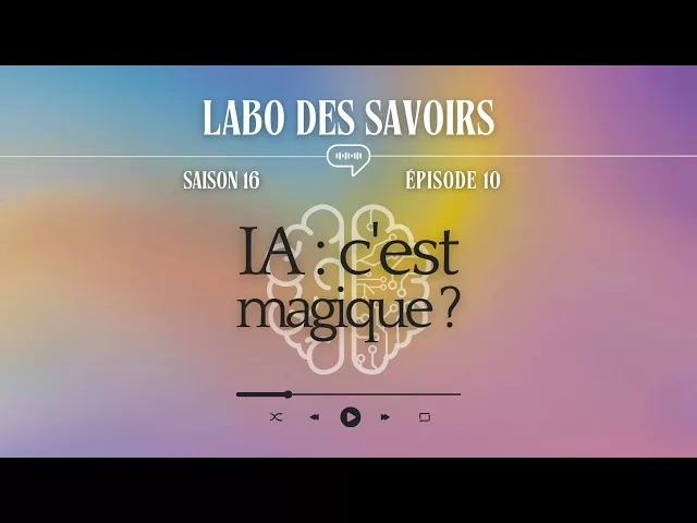 L'IA : c'est magique ?