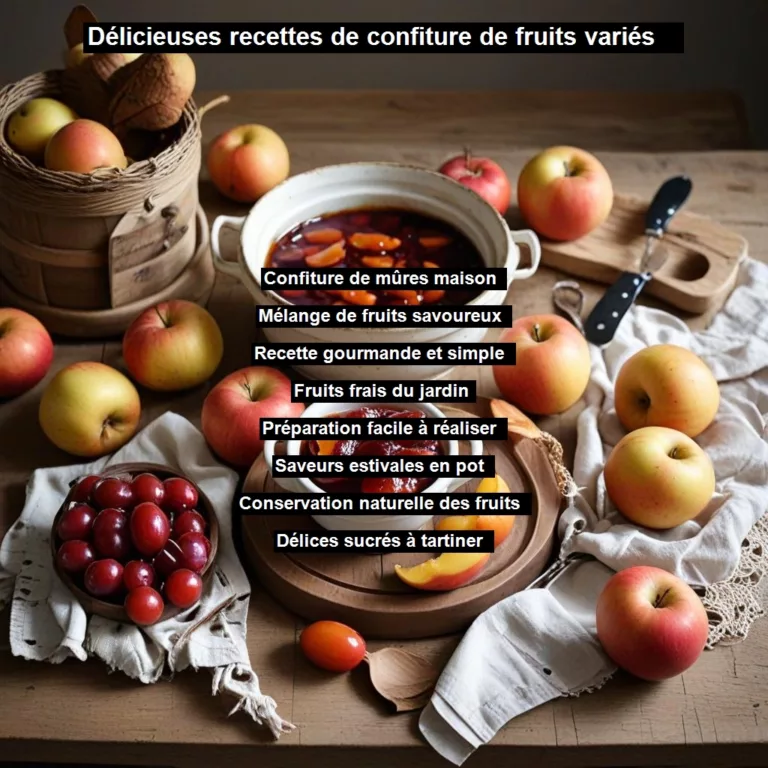 Article | Confiture de mûres : ajoutez d’autres fruits savoureux