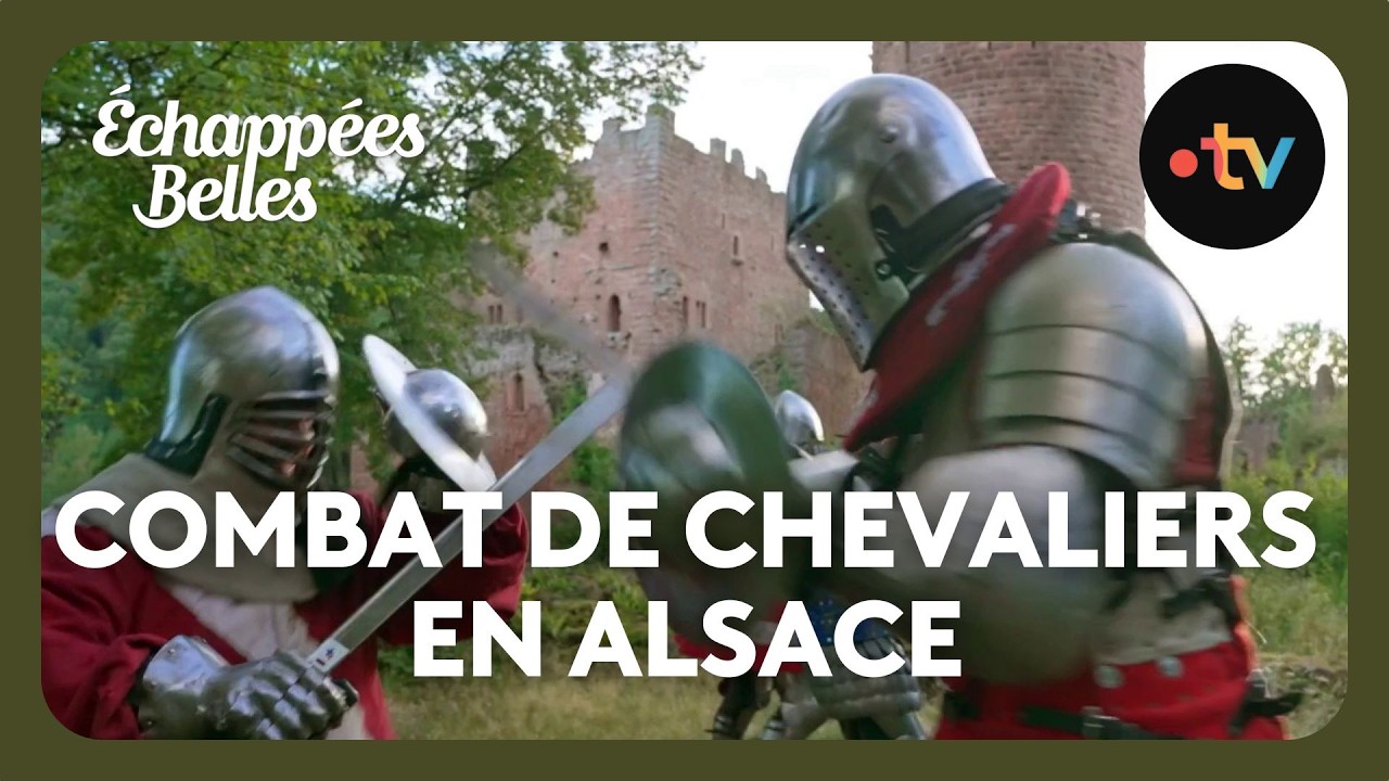 Alsace : du combat médiéval dans les Châteaux d'Ottrott