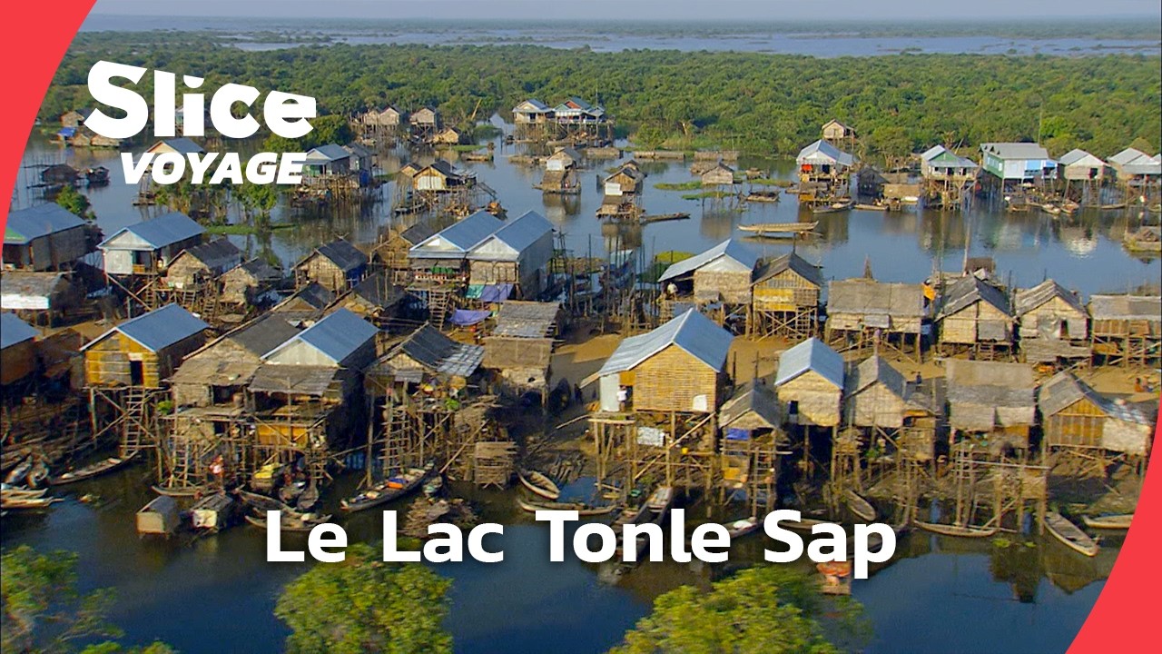 Le lac Tonle Sap au Cambodge