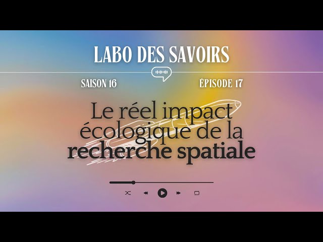 Le réel impact écologique de la recherche spatiale