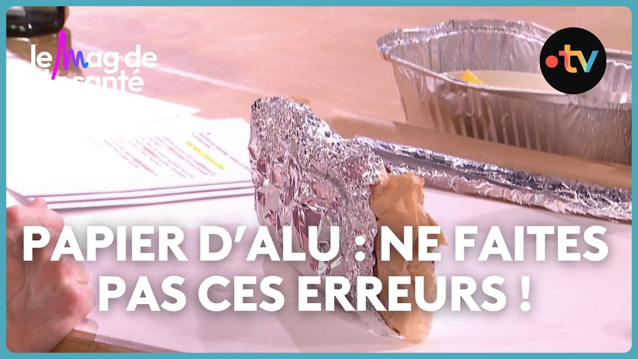 Papier d'aluminium : faire une papillote de poisson sans risque pour la santé