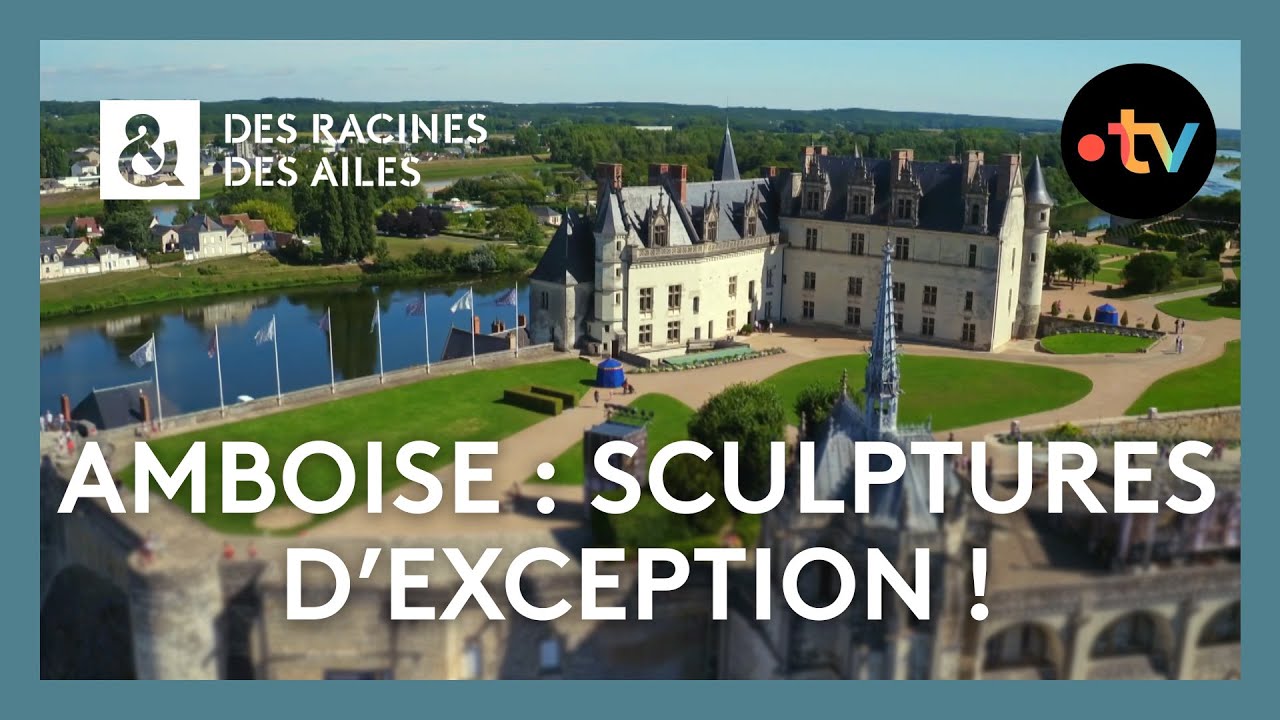 Superbes sculptures au château d'Amboise !