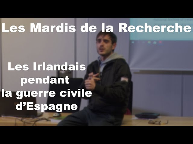 Les Irlandais pendant la guerre civile d’Espagne