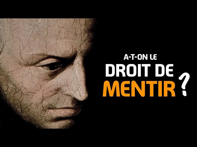 Kant - Le mensonge