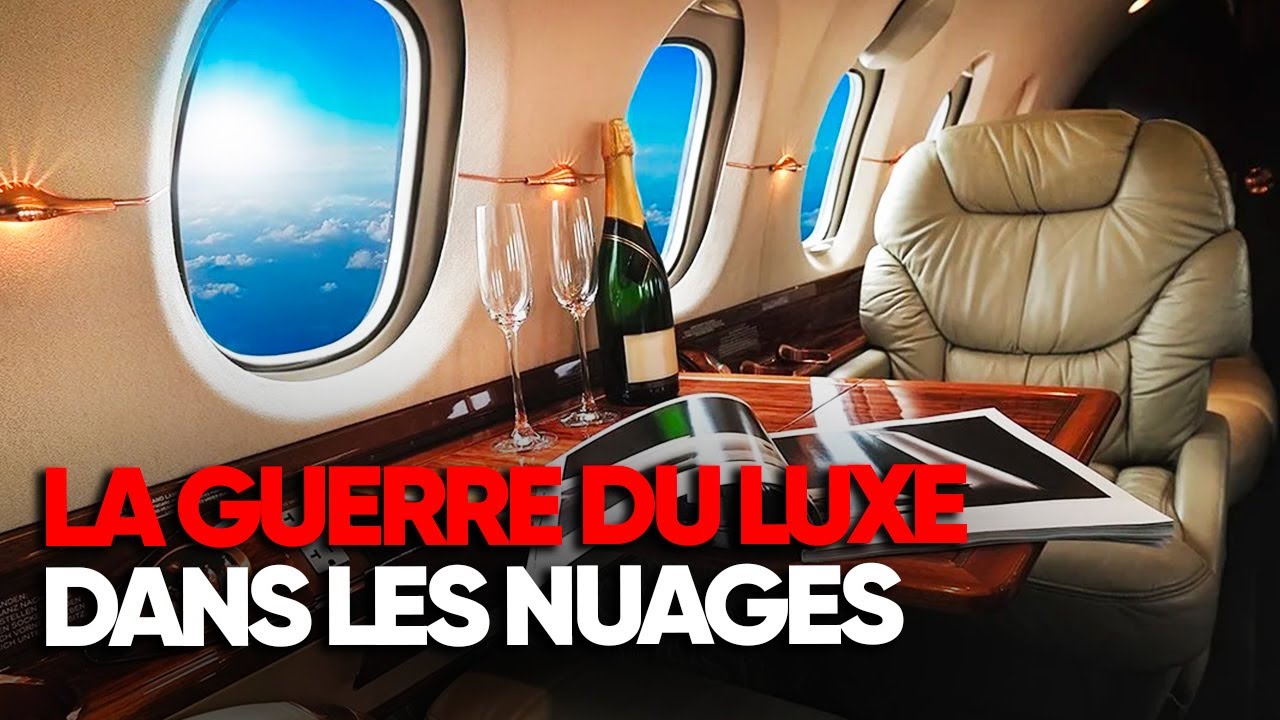 Le marché du luxe dans les avions : les services extravagants de la première classe