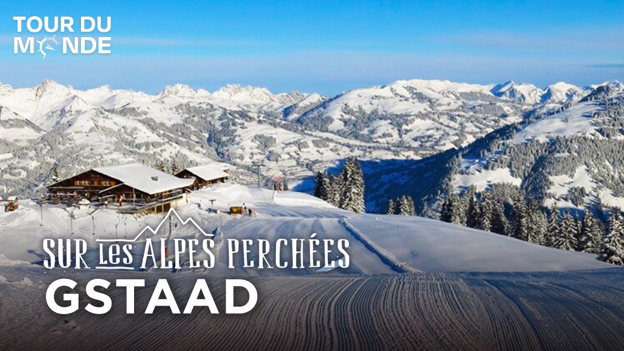 Station de Gstaad : ski et festival de ballons