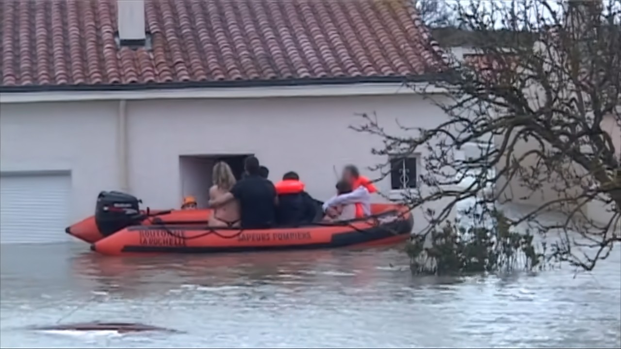 Vents violents,mer déchaînée, inondations : quand les tempêtes ravagent la France