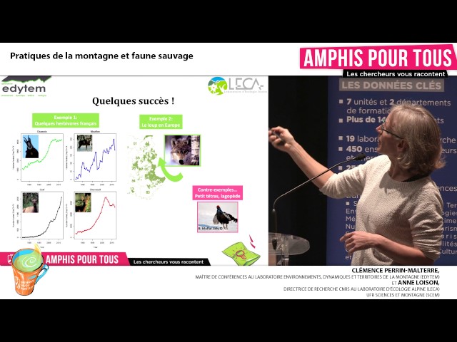 Documentaire Pratiques de la montagne et faune sauvage