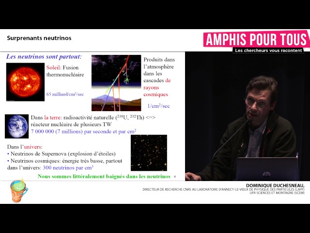 Surprenants neutrinos