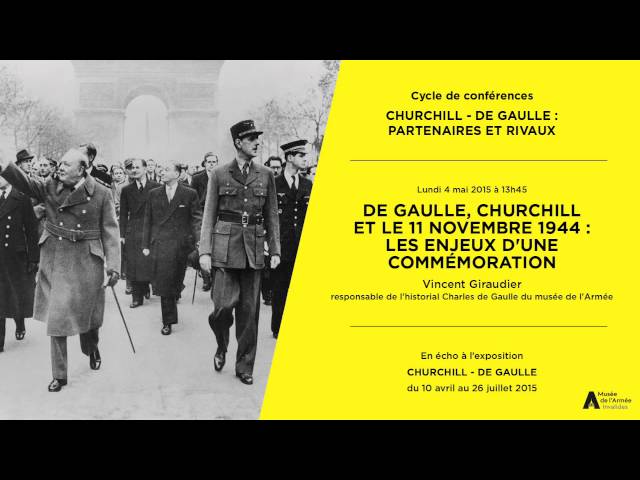 De Gaulle, Churchill et le 11 novembre 1944