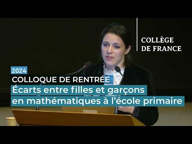 Émergence d'écarts entre filles et garçons en mathématiques à l'école primaire