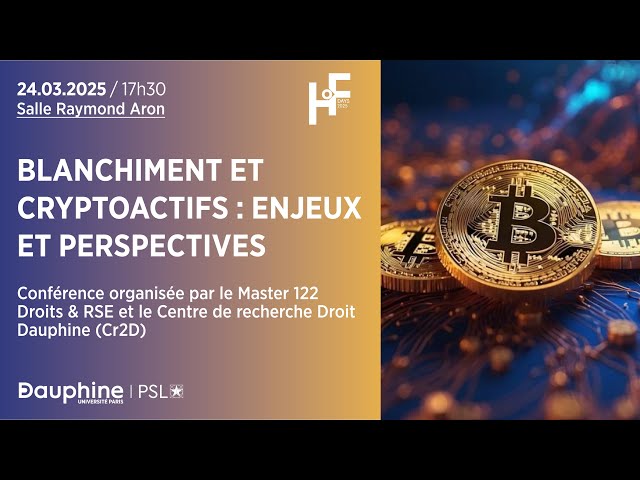 Blanchiment et cryptoactifs : enjeux et perspectives